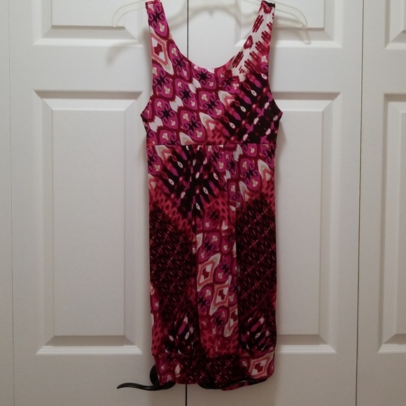 Sele Pink Floral Dress - Picture 5 of 5